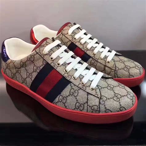 authentic gucci sneakers for mens|Gucci men sneakers new authentic.